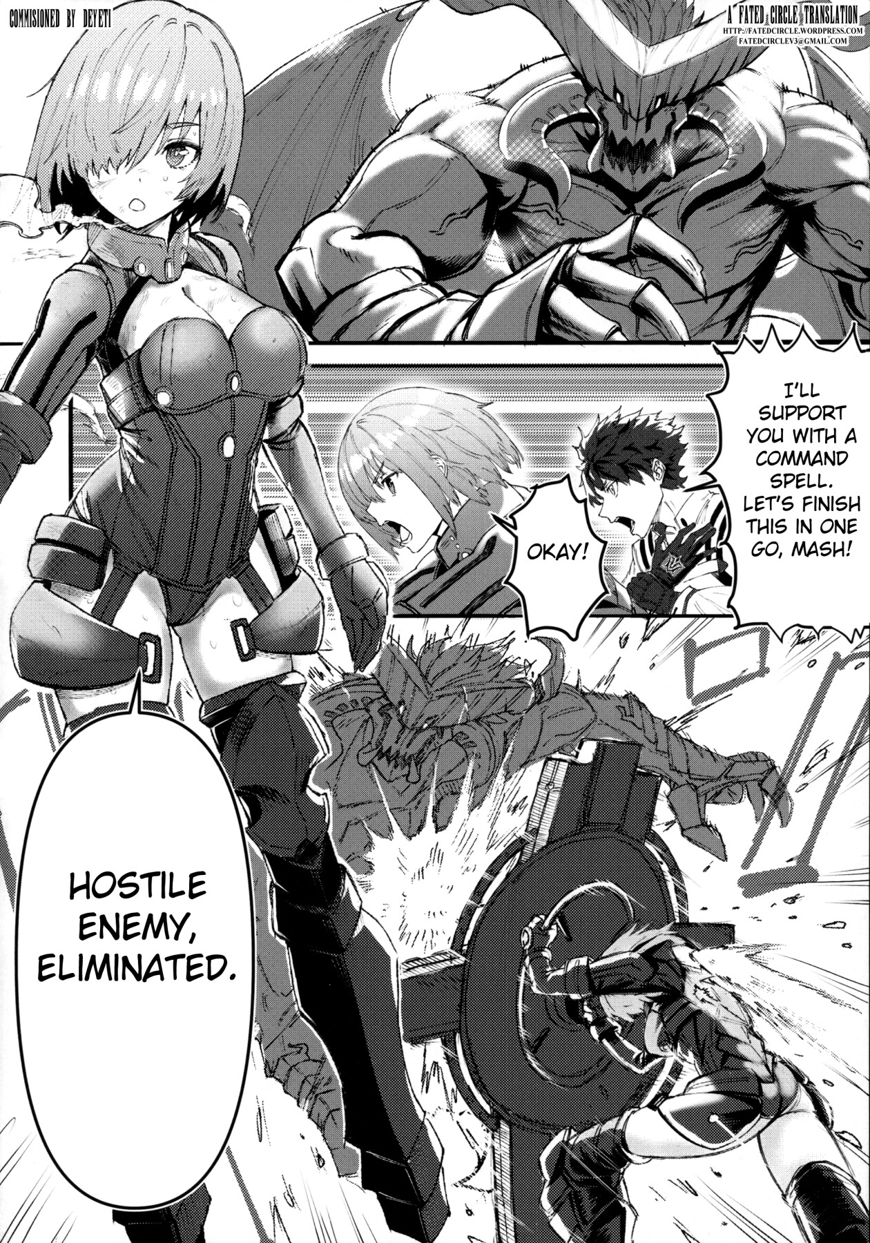 Hentai Manga Comic-Mash Does NTR with Her Seniors!-Read-3